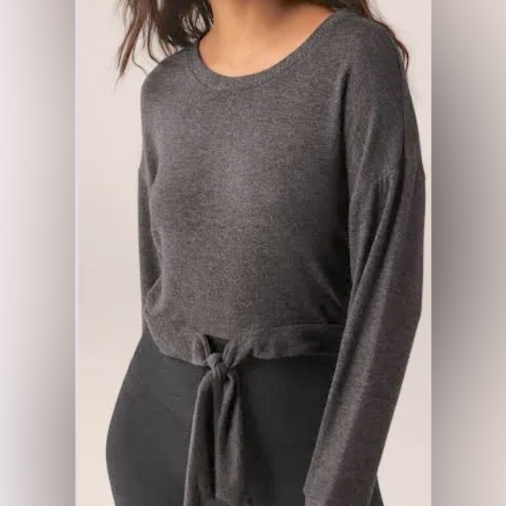 Beyond Yoga Why Knot Pullover